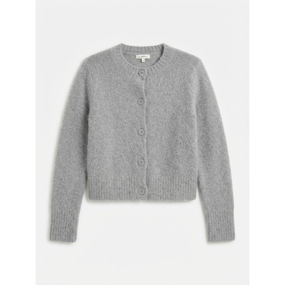 Z Supply Wool Blend Cardigan XS Sweater Preppy Chic Capsule Gray